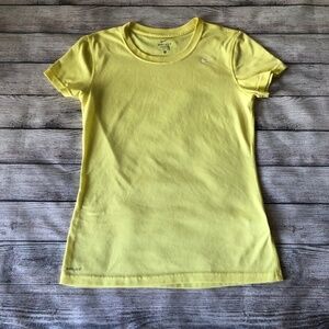 Nike Dry-Fit Yellow Crew-Neck T-Shirt Size S